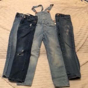 Girls Jean Lot size 6. Levi, H&M, Lucky Brand